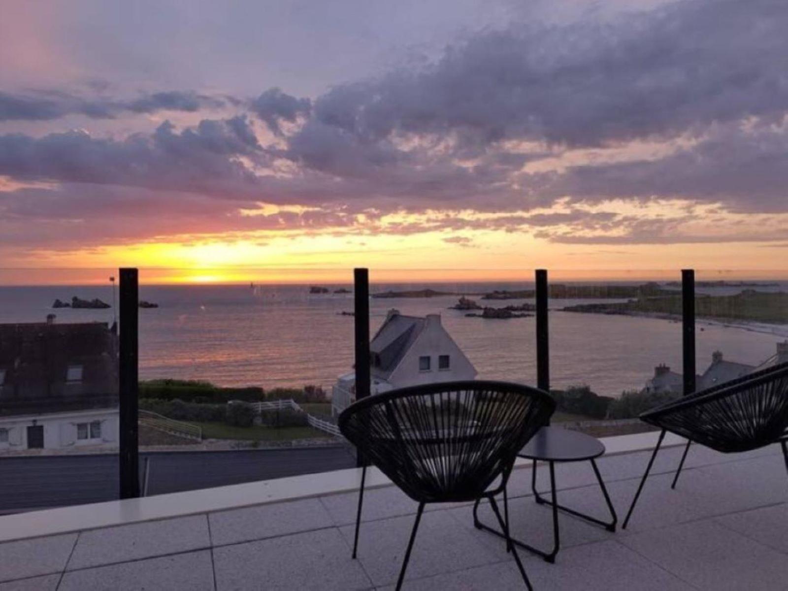 Ocean View - Luxueux T3 Avec Magnifique Vue Mer Porspoder Extérieur photo
